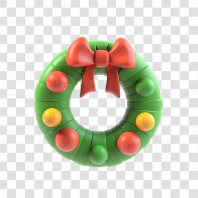 Baixe De Graça Guirlanda 3D Natal Png Transparente