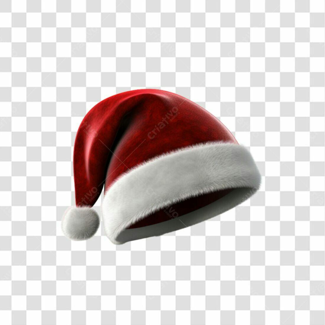 Icone Natal Chapéu Papai Noel PNG com fundo transparente