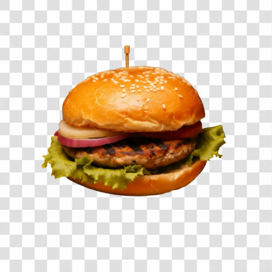 Icone Hambúrguer PNG com fundo transparente