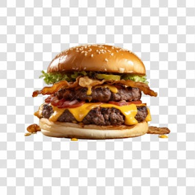 Baixe de graça hamburguer em alta quallidade png transparente