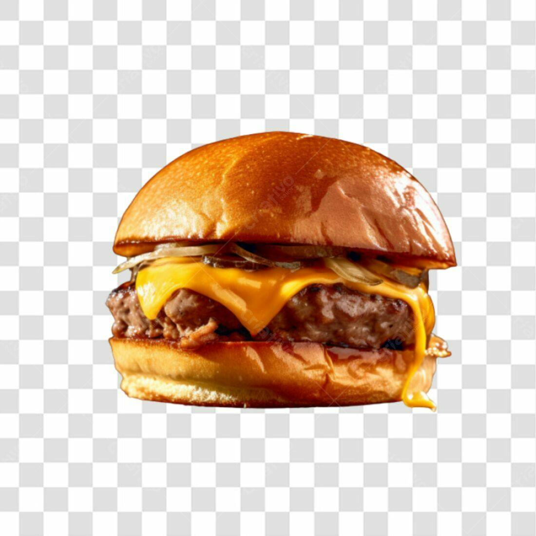 Imagem Hamburguer PNG com fundo transparente