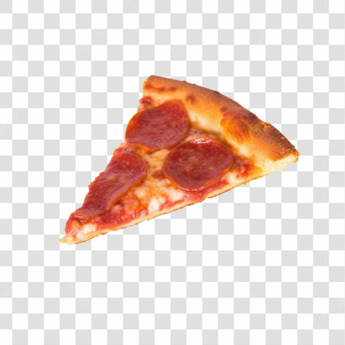 Icone de Pizza Pepperoni PNG com fundo transparente