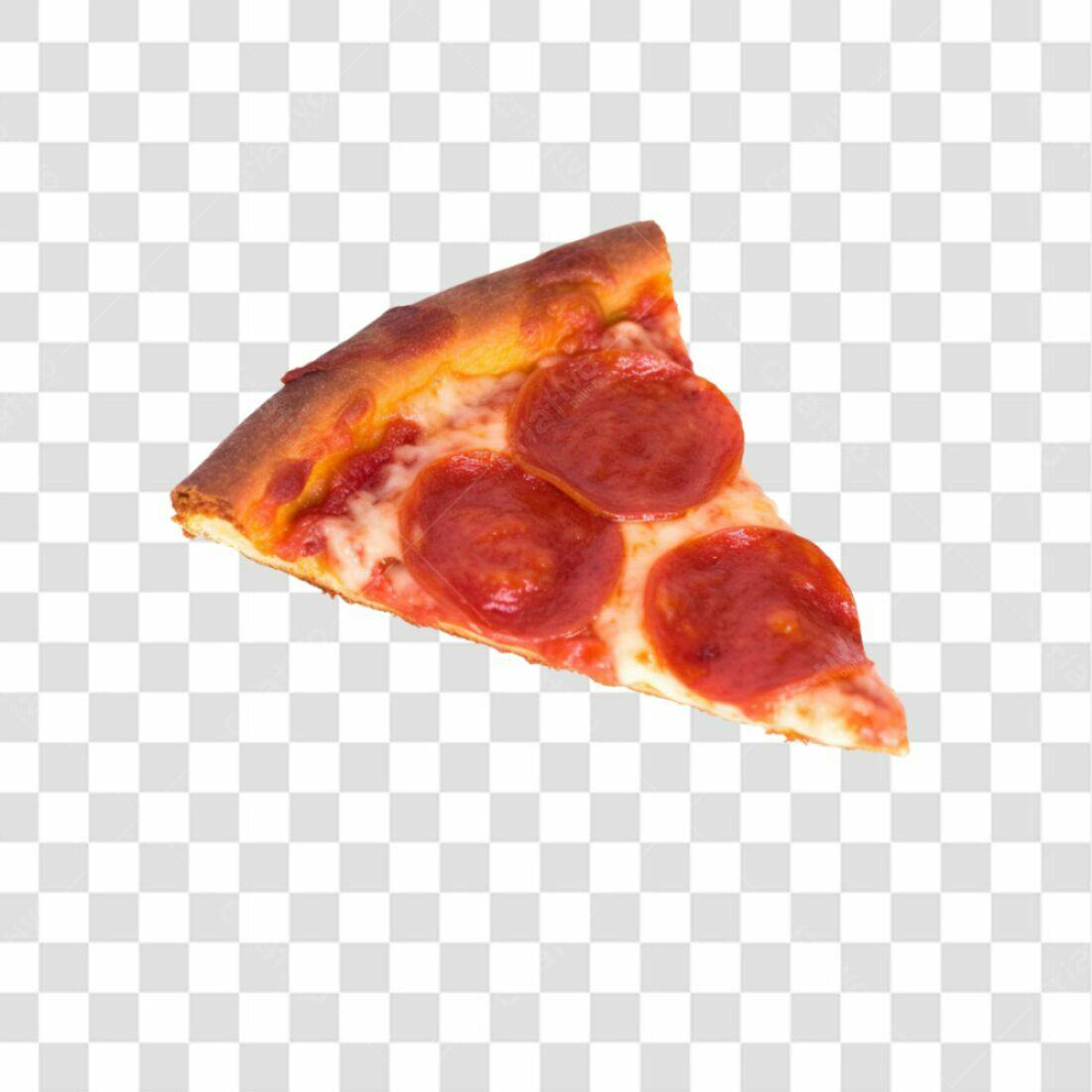 Icone Pizza Pepperoni PNG com fundo transparente