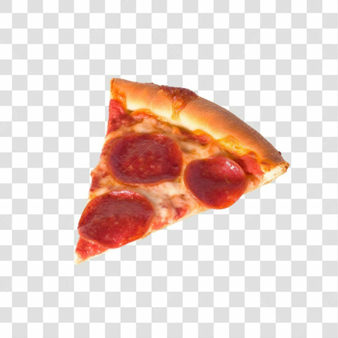 Icone Pizza Pepperoni PNG com fundo transparente