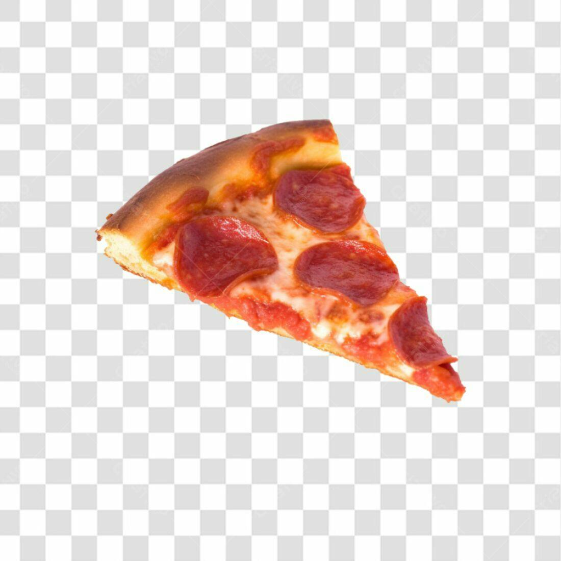 Icone Pizza Pepperoni PNG com fundo transparente