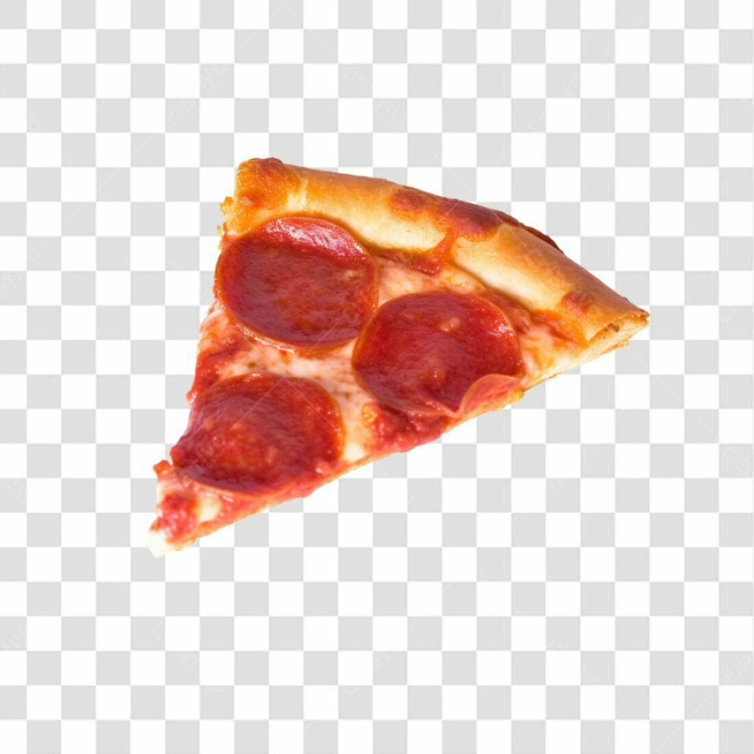 Icone Pizza Pepperoni PNG com fundo transparente