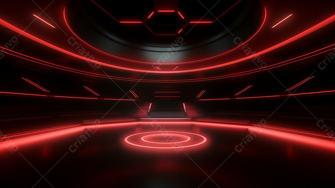 Textura Neon Vermelho para Fundo Cyberpunk