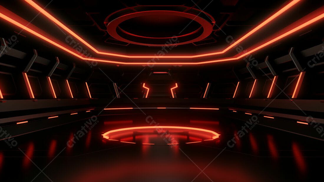 Textura Neon Vermelho para Fundo Gamer