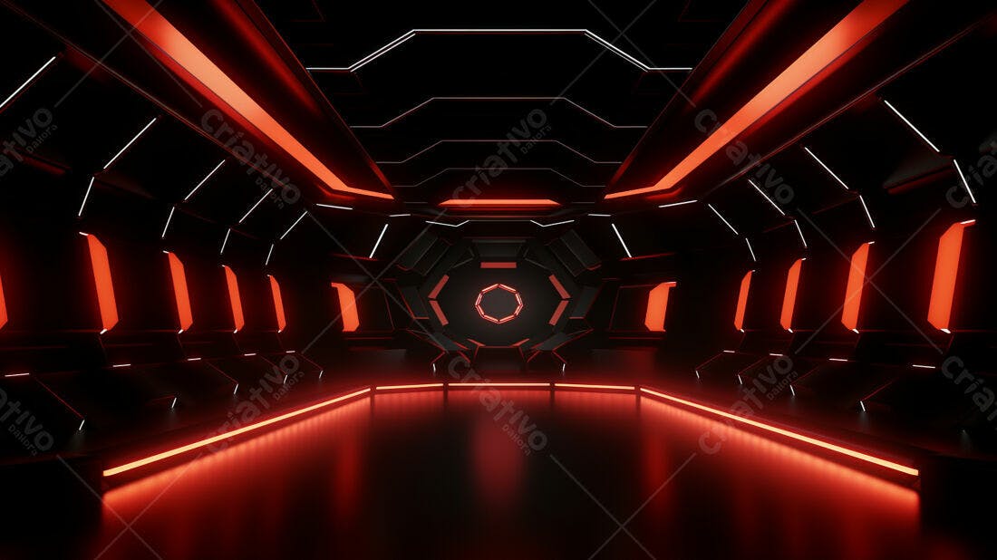 Textura futurista neon vermelho para fundo de game