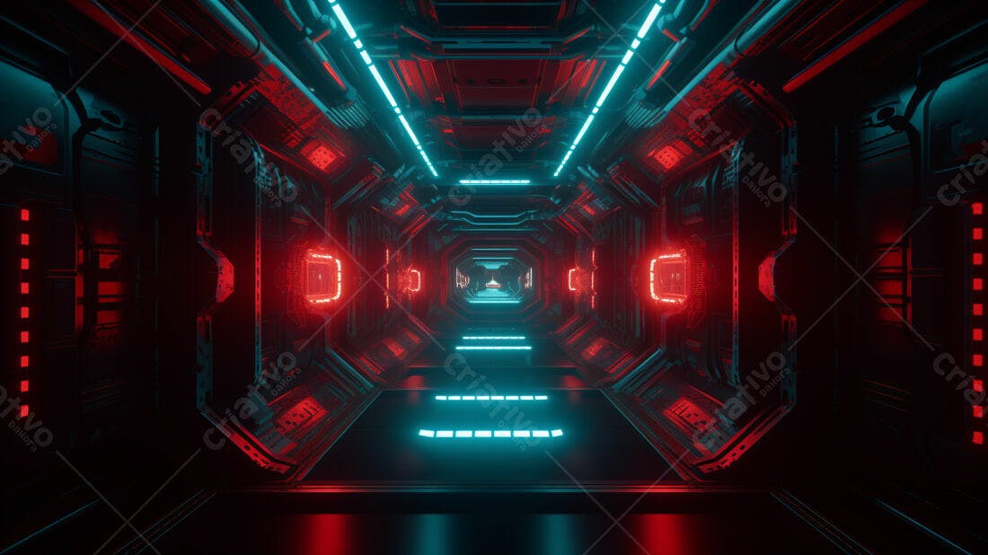 Textura Metálica Cyberpunk para Fundo de Jogo