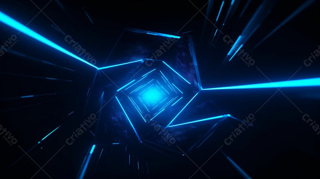 Textura Neon Azul para Fundo Cyberpunk