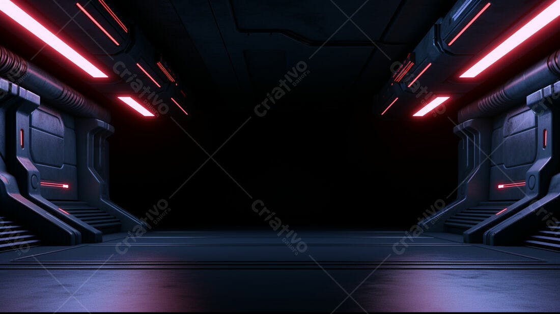 Textura Metal Cinza Escuro para Fundo Cyberpunk