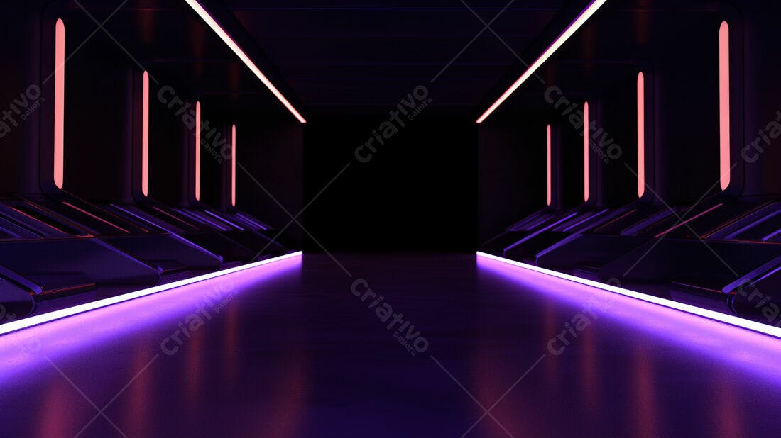 Textura Neon Rosa e Roxa para Fundo Cyberpunk