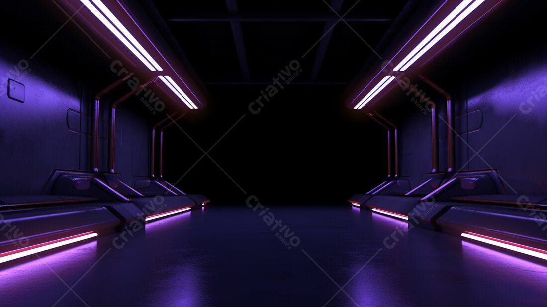 Textura Metal Sci-Fi para Fundo Cyberpunk
