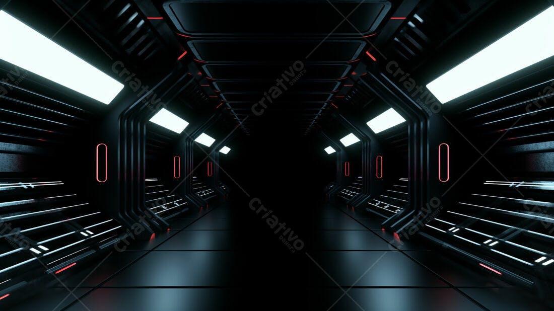 Textura Metal Sci-Fi para Fundo
