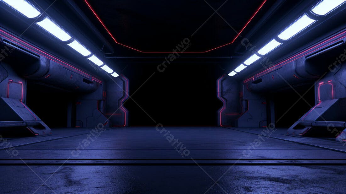 Textura Metal Sci-Fi para Fundo de Game