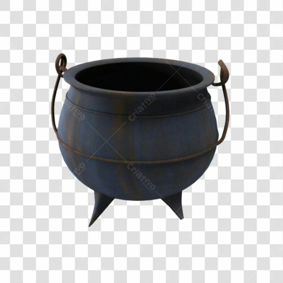 Icone Caldeirão Bruxaria Halloween PNG com fundo transparente