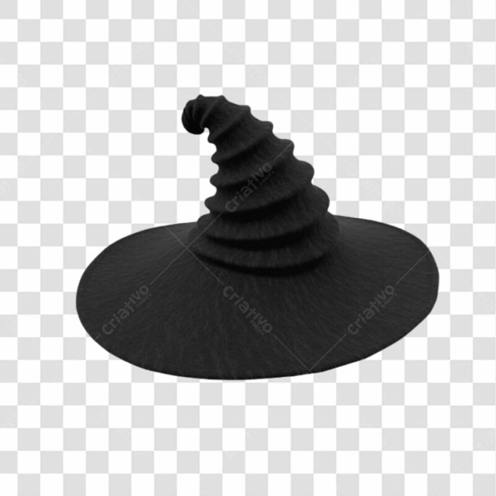 Baixe De Graça Chapéu De Bruxa Preto Png Transparente (1)
