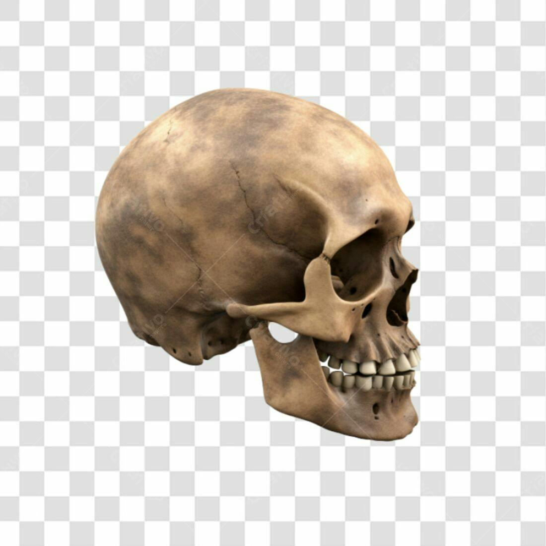 Icone Caveira Dia dos Mortos PNG com fundo transparente