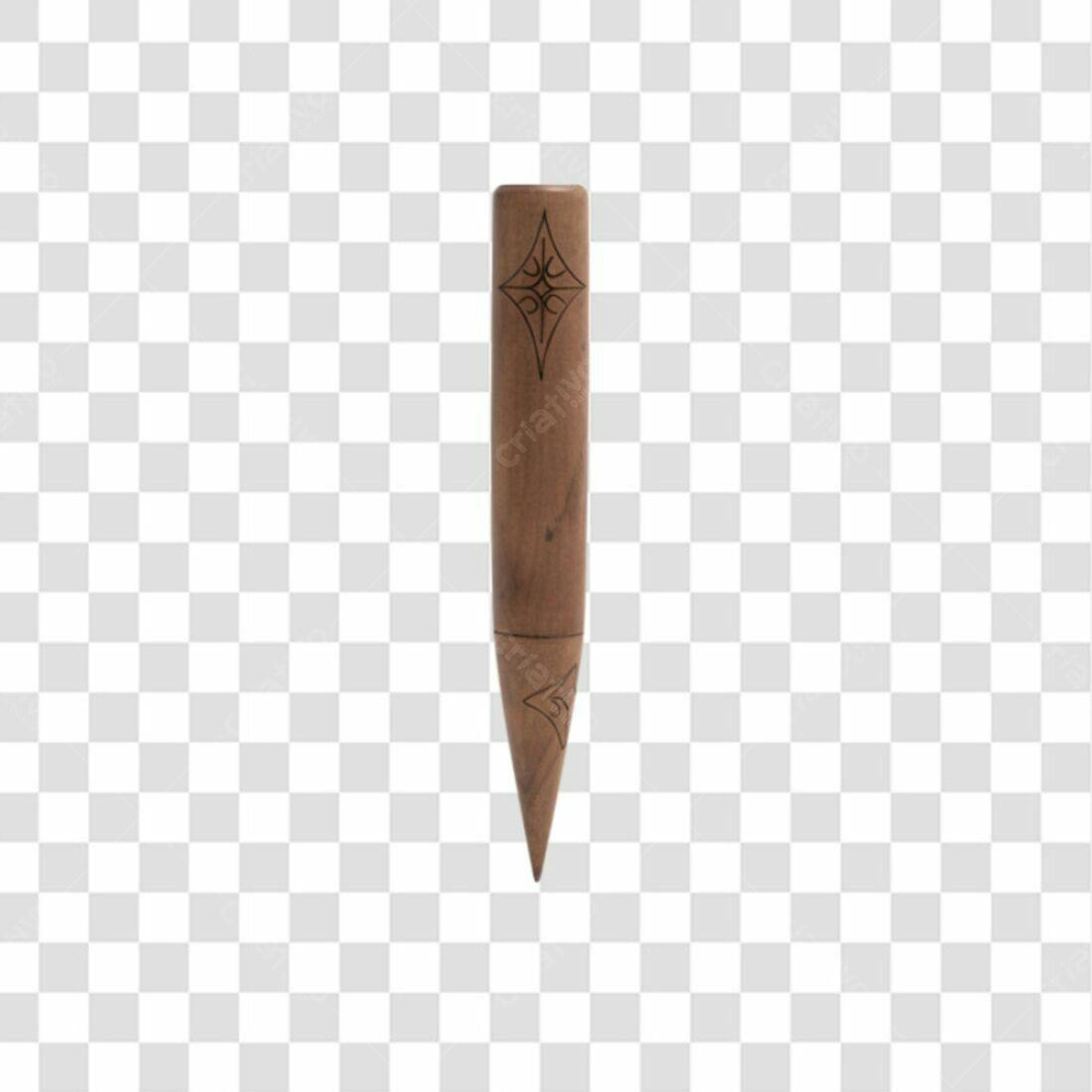 Icone de madeira PNG com fundo transparente