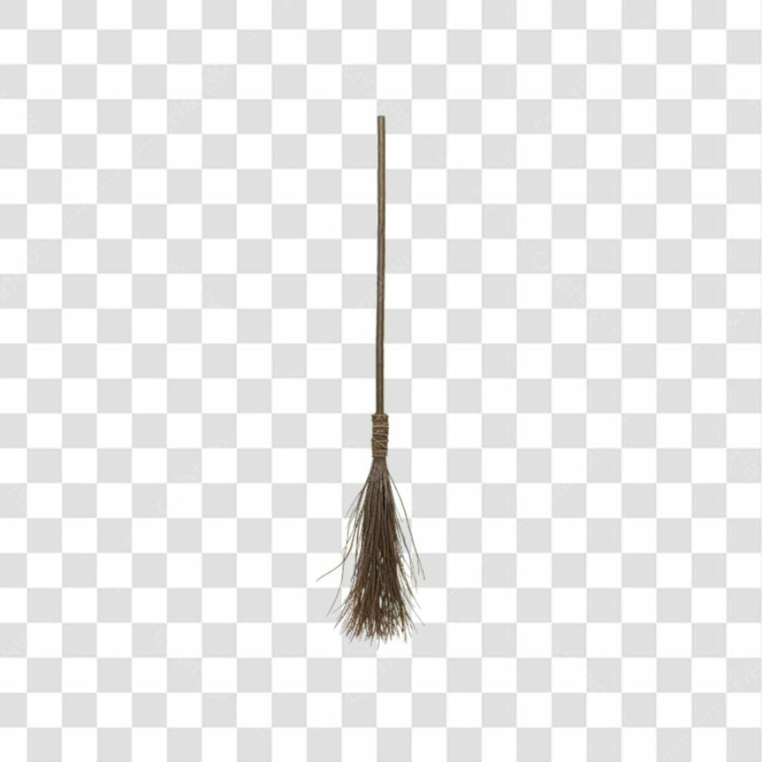 Icone Bruxa Vassoura Halloween PNG com fundo transparente