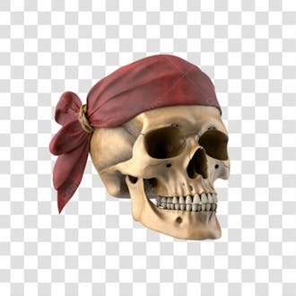 Baixe de graça crânio humano pirata em alta qualidade
