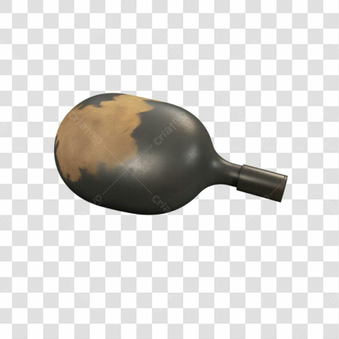 Icone garrafa queimada PNG com fundo transparente