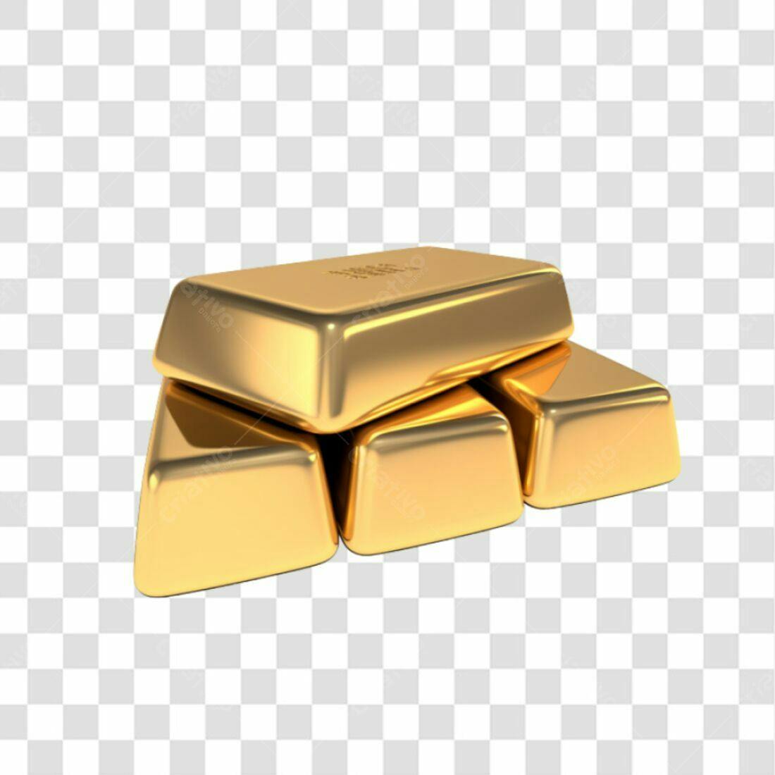Icone Ouro investimento PNG com fundo transparente