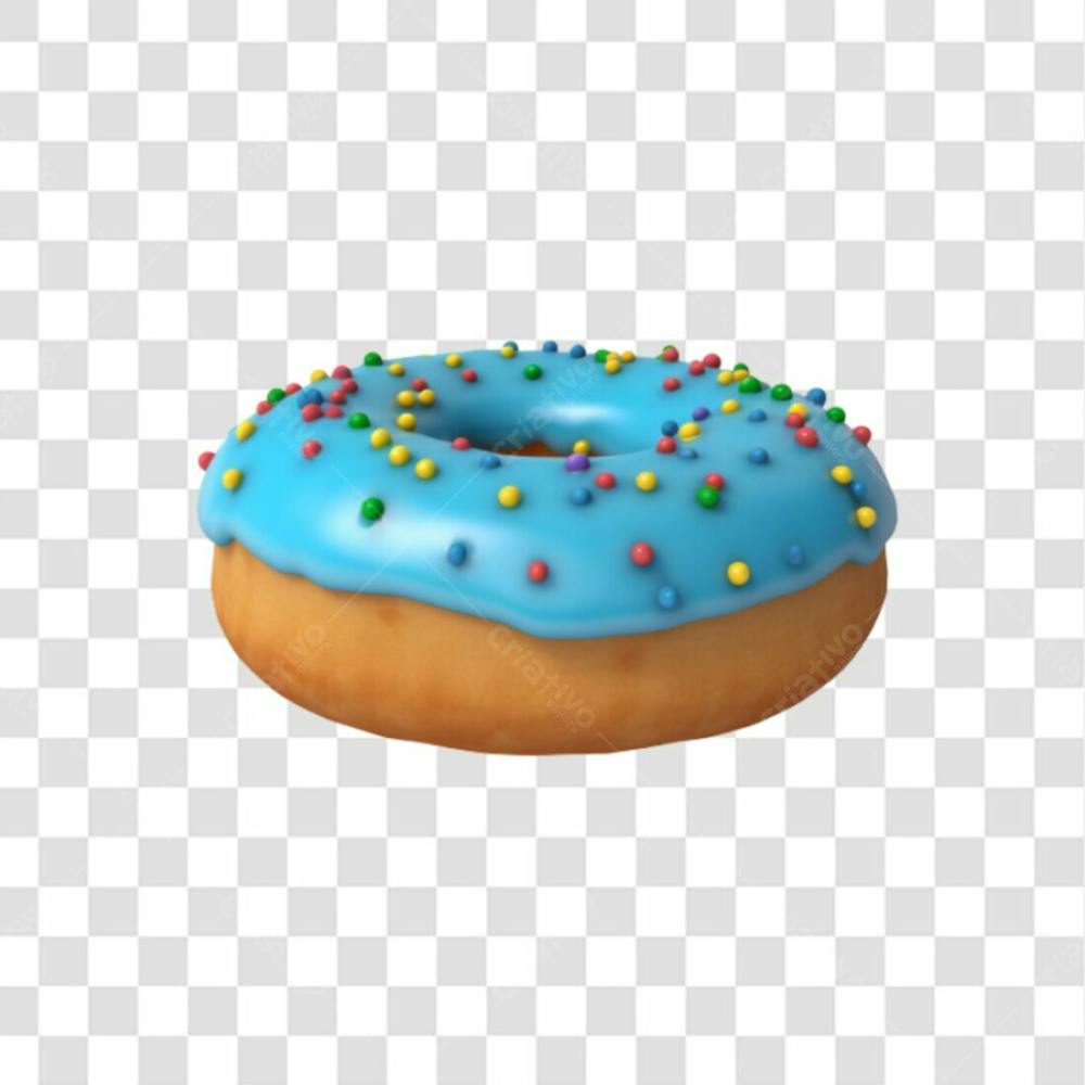 Baixe De Graça Donuts Azul Png Transparente