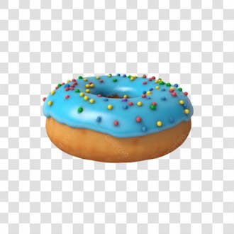 Baixe de graça donuts azul png transparente