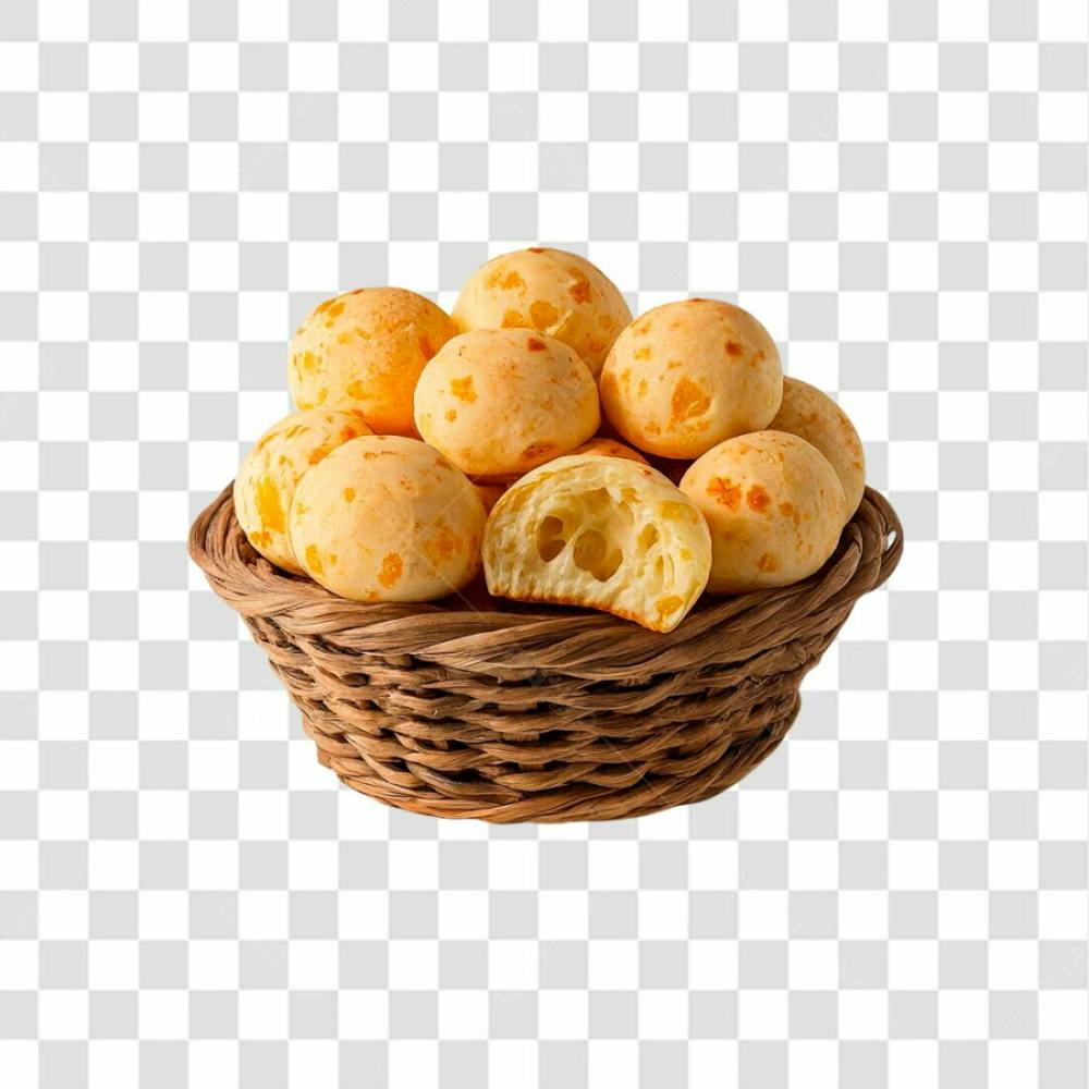 Baixe De Graça Pão De Queijo Na Cesta Png Transparente