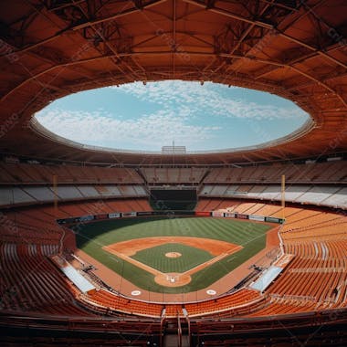 Imagem de estadio de futebol para composição