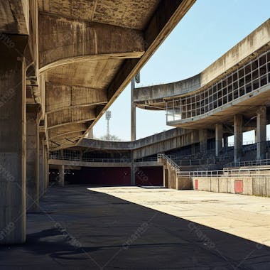 Imagem de estadio de futebol para composição