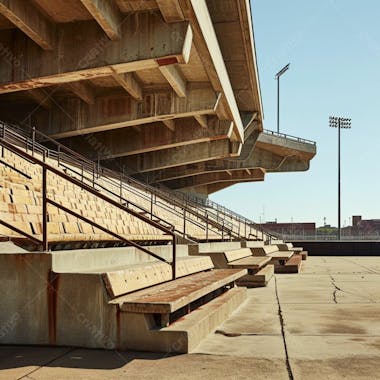 Imagem de estadio de futebol para composição