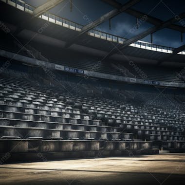 Imagem de estadio de futebol para composição