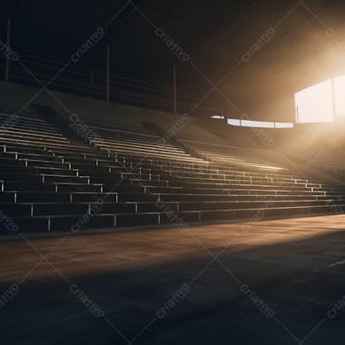 Imagem de estadio de futebol para composição