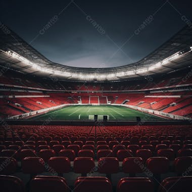 Imagem de estadio de futebol para composição