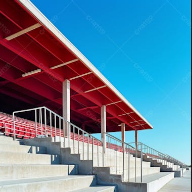 Imagem de estadio de futebol para composição