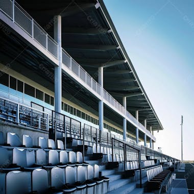 Imagem de estadio de futebol para composição