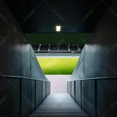 Imagem de estadio de futebol para composição