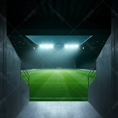 Imagem de estadio de futebol para composição