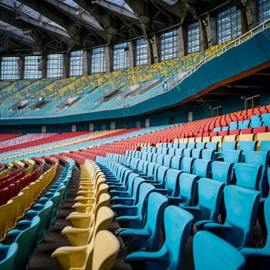 Imagem de estadio de futebol para composição