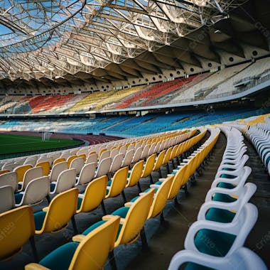 Imagem de estadio de futebol para composição