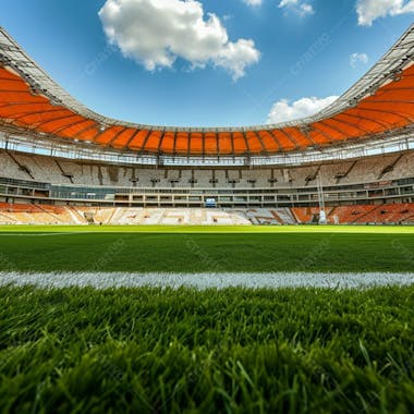 Imagem de estadio de futebol para composição