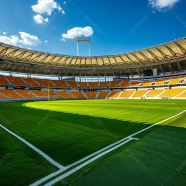 Imagem de estadio de futebol para composição