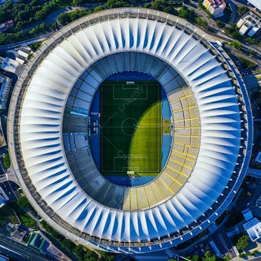 Imagem de estadio de futebol para composição