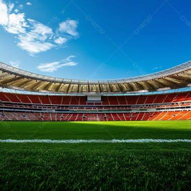 Imagem de estadio de futebol para composição