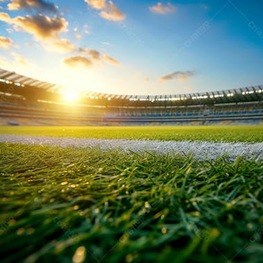 Imagem de estadio de futebol para composição