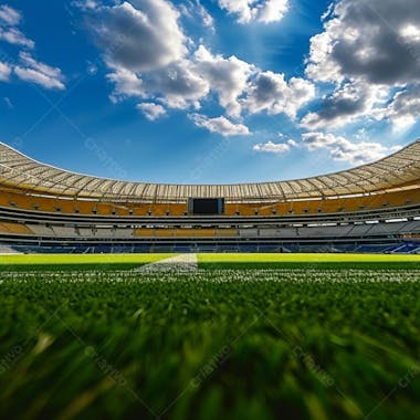 Imagem de estadio de futebol para composição