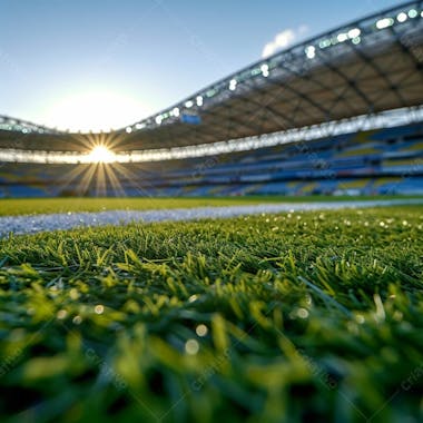 Imagem de estadio de futebol para composição